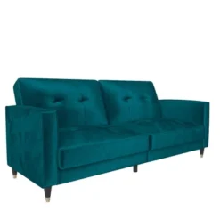 Eliza Pin Tufted Futon - Room & Joy -Furniture Sale Store GUEST e76c7a99 d347 4be8 8eab cacb46519732