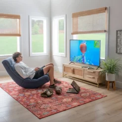 Landy Game Rocking Chair Berber - Linon -Furniture Sale Store GUEST e7d69536 28e0 402b b8f6 4a1221177625