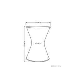 Cliona Metal Side Table Tarnished Brass - WyndenHall -Furniture Sale Store GUEST e8d11638 67e7 4c66 84f5 48fe13d0cfb8