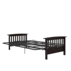 Full Brixen Wood Arm Metal Futon Frame With 6" Mattress - Room & Joy -Furniture Sale Store GUEST eadcc34e b0ee 4aeb bb8a dff49211362b