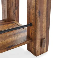 Durango Industrial Wood Console/Media Table With Two Shelves Dark Brown - Alaterre Furniture 9 Durango Industrial Wood Console/Media Table With Two Shelves Dark Brown - Alaterre Furniture -Furniture Sale Store GUEST ebd85ffd 19b3 45ff a9b4 f94a7356509a