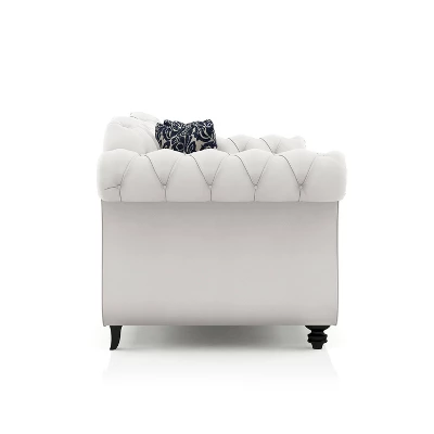 Brushwood Button Tufted Sofa - HOMES: Inside + Out 4 Brushwood Button Tufted Sofa - HOMES: Inside + Out - Image 4