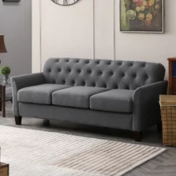 Hilda 73"Wide Living Room Sofa With Flared Arms | ARTFUL LIVING DESIGN -Furniture Sale Store GUEST ec9861cb fe9d 4716 9ab5 89b1eac434af