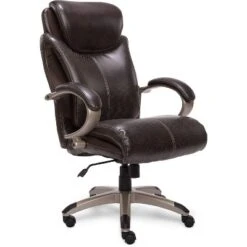 AIR Health & Wellness Big & Tall Executive Chair Brown Leather - Serta 21 AIR Health & Wellness Big & Tall Executive Chair Brown Leather - Serta -Furniture Sale Store GUEST ed12385b b984 4255 a1c3 cd40681d744c