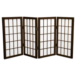 2 Ft. Tall Desktop Window Pane Shoji Screen (4 Panels) - Oriental Furniture -Furniture Sale Store GUEST eda52749 b346 43bd 85ef 0012c6d74406
