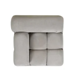 Jennifer Taylor Home Marcel 36 Inch Modular Modern Lounge Arm Chair, Pebble Gray Corduroy -Furniture Sale Store GUEST efabbd46 8842 4b46 a9e5 b414ac459911