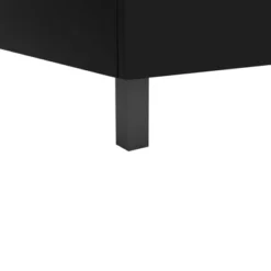 Twin Janford Upholstered Bed Black Faux Leather - Room & Joy -Furniture Sale Store GUEST f0121433 4022 41f9 97e9 20a3730ed8cb