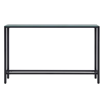 Dillard Narrow Long Console Table Black - Aiden Lane 7 Dillard Narrow Long Console Table Black - Aiden Lane - Image 7