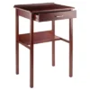 Ronald High Desk Walnut - Winsome