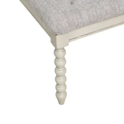 Beckett Tufted Accent Bench Light Gray/Natural - Madison Park Signature -Furniture Sale Store GUEST f0c15a8f b8f2 48ae a66f a8b4601a7acf