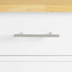 Savannah Wood Top Compact Kitchen Island Cart White/Natural - Crosley -Furniture Sale Store GUEST f185b69a 9687 4509 8e91 308dd8924f1a