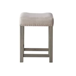 76" Wandella Marble Top Dining Table Beige Fabric/Rustic Oak Finish - Acme Furniture -Furniture Sale Store GUEST f1ac3557 47e3 4336 9ad2 e30ed1023b95