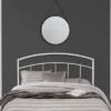 Full/Queen Julien Metal Headboard White - Hillsdale Furniture