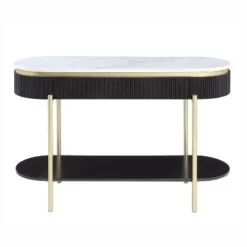 Cartehena Faux Marble Sofa Table With Drawer - HOMES: Inside + Out -Furniture Sale Store GUEST f33ad3e5 1008 4e2e b726 b7314b1becb8