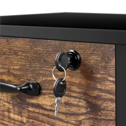 Yaheetech Vintage Mobile Letter Size Rolling File Cabinet With Drawer And Open Shelf For Home Office -Furniture Sale Store GUEST f34ebf59 2434 4f44 a448 4fe4e412d9b6