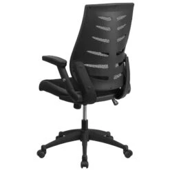 Emma And Oliver High Back Black Mesh Swivel Ergonomic Office Chair With Adjustable Flip-Up Arms 14 Emma And Oliver High Back Black Mesh Swivel Ergonomic Office Chair With Adjustable Flip-Up Arms -Furniture Sale Store GUEST f3caed78 a311 4711 bea5 31f41c967e55