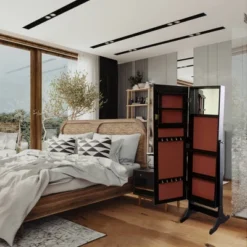 Jewelry Armoire Brown - Ore International -Furniture Sale Store GUEST f48c862a 5ee6 4ef1 b560 426b97dad716