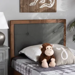 Abner Fabric Upholstered Wood Headboard - Baxton Studio 6 Abner Fabric Upholstered Wood Headboard - Baxton Studio -Furniture Sale Store GUEST f4d2591f 0231 4f1b b298 f3663e26728b