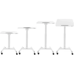 Cruizer 360 Tilting Mobile Podium With Pneumatic Height Adjustments – White – Stand Steady -Furniture Sale Store GUEST f5c9db7c 6f83 4712 b98f ad8813ddab0e
