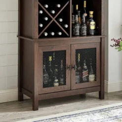Multipurpose Bar Cabinet And Bookshelf - Home Source -Furniture Sale Store GUEST f5e0b537 00f3 47e1 bac3 1fb7b206f474