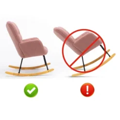 Epping Accent Modern Armchair Faux Shearling Fabric Nursery Glider Rocker, Wingback Chair Rocking Chairs-Maison Boucle 20 Epping Accent Modern Armchair Faux Shearling Fabric Nursery Glider Rocker, Wingback Chair Rocking Chairs-Maison Boucle -Furniture Sale Store GUEST f72fb9ca bcf5 43cb baf9 1c77bcb0958f