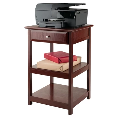 30.71" Delta Printer Stand Walnut - Winsome 3 30.71" Delta Printer Stand Walnut - Winsome - Image 3