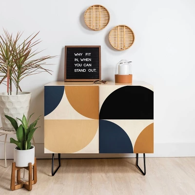 Color Poems Bold Minimalism XII Credenza - Deny Designs 2 Color Poems Bold Minimalism XII Credenza - Deny Designs - Image 2