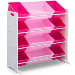 Delta Children Kids' Toy Storage Organizer With 12 Plastic Bins -Furniture Sale Store GUEST f91f3c25 2de5 4ee4 81e1 c5cc103ce776
