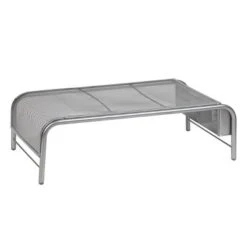 Mind Reader Metal Mesh Monitor Stand And Laptop Riser Silver -Furniture Sale Store GUEST f92f7681 e7fc 4712 995f f82a50f36f23