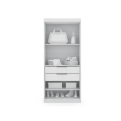 Set Of 2 Mulberry 2.0 Wardrobe Closet White - Manhattan Comfort 13 Set Of 2 Mulberry 2.0 Wardrobe Closet White - Manhattan Comfort -Furniture Sale Store GUEST f968aada e47b 497e 9f26 e1639b54314d