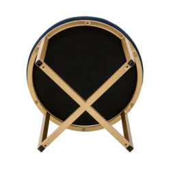 18" Round Ottoman With Metal Base - WOVENBYRD -Furniture Sale Store GUEST f9adb7e6 73e8 498c ac9c 60546a0c0609