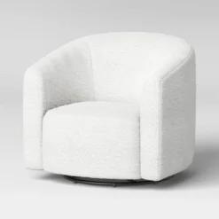 Aveline Large Scale Faux Shearling Swivel Chair - Threshold™ -Furniture Sale Store GUEST fa191b6c 6ad6 4408 8c49 27d741d21140