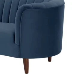 71" Millephri Loveseat Blue Velvet - Acme Furniture -Furniture Sale Store GUEST fb033475 26d4 440f b3d5 9227515128c9