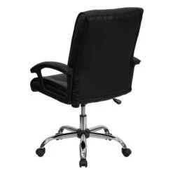 Flash Furniture Mid-Back Black LeatherSoft Swivel Manager's Office Chair With Arms -Furniture Sale Store GUEST fb3aac87 11d7 44a5 a3c0 6ca5bda0d555