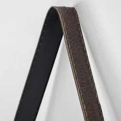 33" Round Metal And Wood Hanging Wall Shelf Brown - American Art Decor -Furniture Sale Store GUEST fc44d395 8eba 47e7 adaf 501856eea8c6