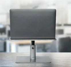 Mount-It! Adjustable Height Laptop Stand For MacBook Pro | Wide Platform Laptop & Monitor Desk Riser | For 11-15 In. Laptops | 24-32 In. Monitor Riser -Furniture Sale Store GUEST fcfc08d4 5858 4904 856a c550e8240112