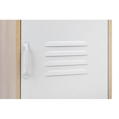 Aash 1 Door White Nightstands With Storage And 1 Adjustable Inner Shelves-The Pop Home 5 Aash 1 Door White Nightstands With Storage And 1 Adjustable Inner Shelves-The Pop Home - Image 5