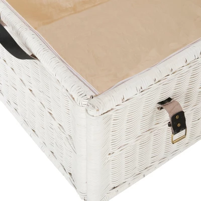 Happimess Caden Wicker Storage Trunk 3 Happimess Caden Wicker Storage Trunk - Image 3