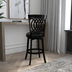 30" Van Draus Swivel Barstool Metal/Black - Hillsdale Furniture 21 30" Van Draus Swivel Barstool Metal/Black - Hillsdale Furniture -Furniture Sale Store GUEST ffe84169 f6f5 4a01 958f c9541c97459e